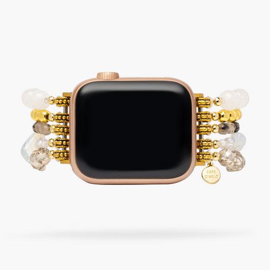 Sterling glamour stretch Apple Watch-armband