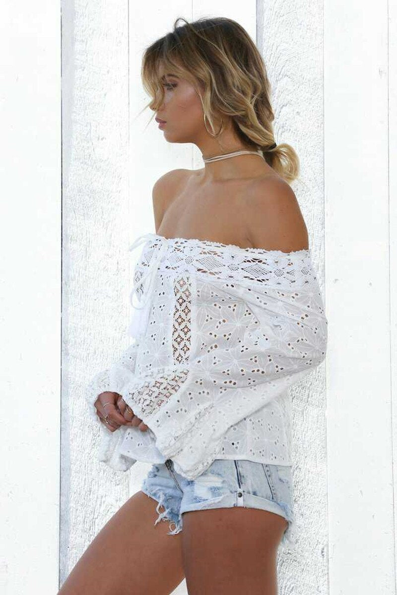 MTS™ Olivia Off Shoulder | En moderigtig og sommerlig dametop!