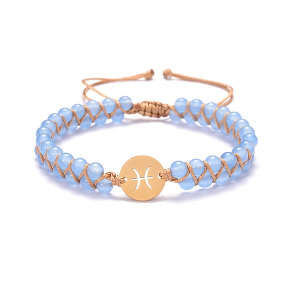 Bracelet zodiaque Poissons