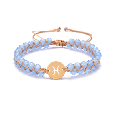 Pisces zodiac bracelet