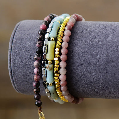 Brilliant healing stone bracelet