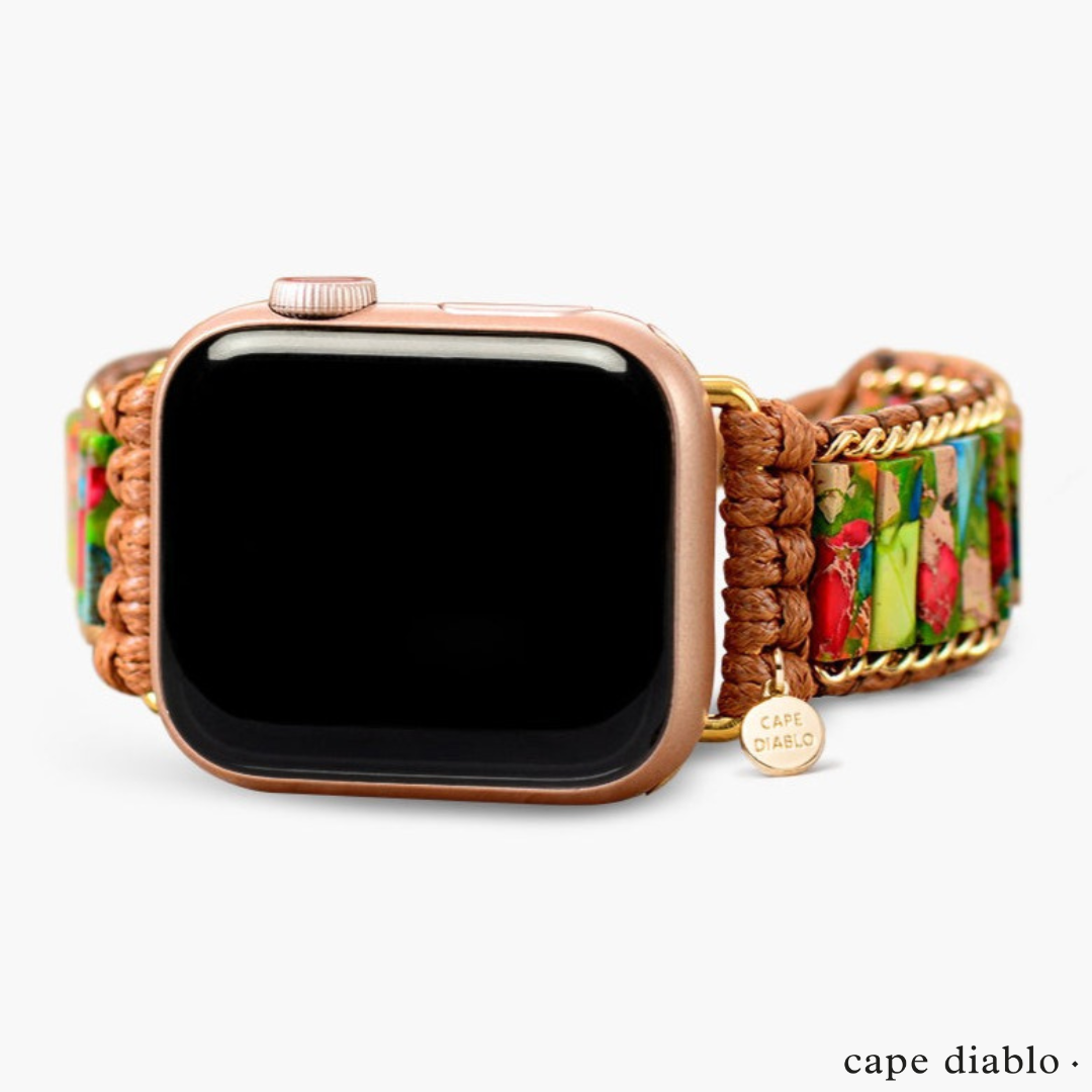 Bracelet Apple Watch Rainforest Jasper