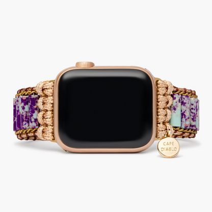 Bracelet montre Apple Jaspe Impérial Amity