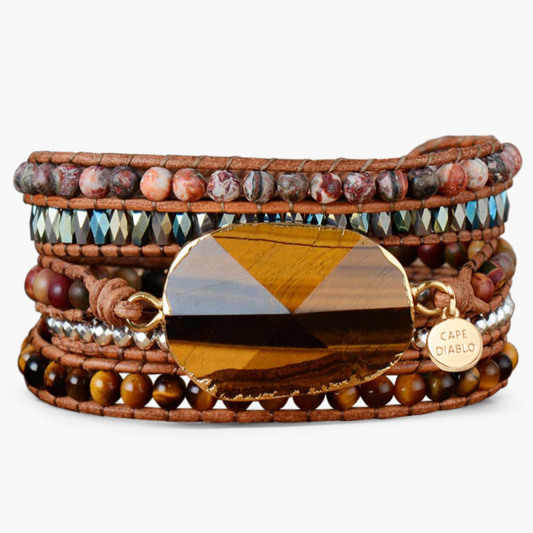 Royal Tiger Eye Armband