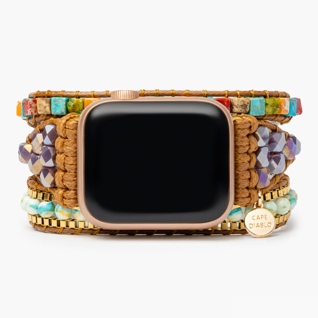 Bracelet Apple Watch Vibrant Protection des Chakras