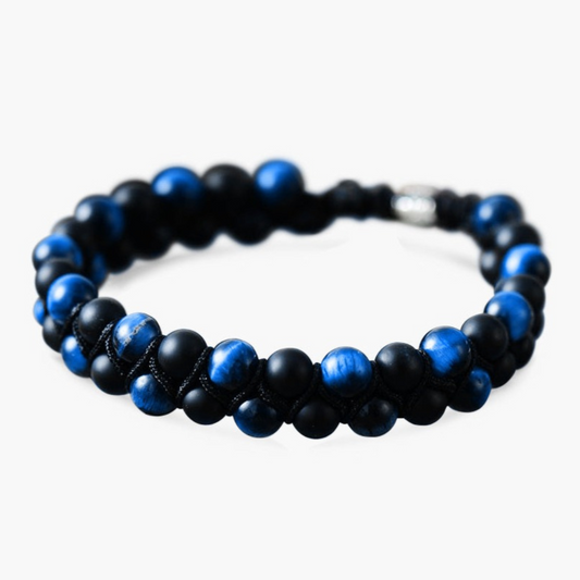 Pulsera de energía de ónix para hombre.