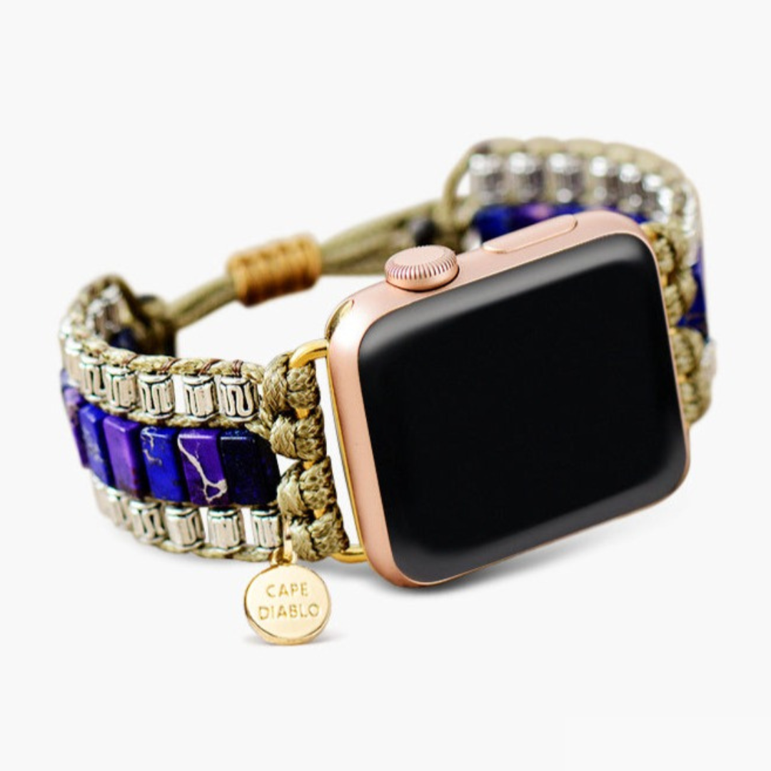 Armband Apple Watch Violett Lapis Divin