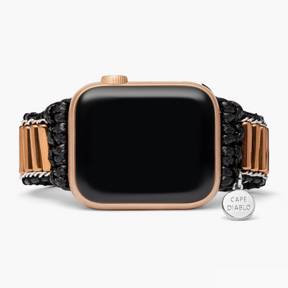 Bracelet Apple Watch métallisé bohème