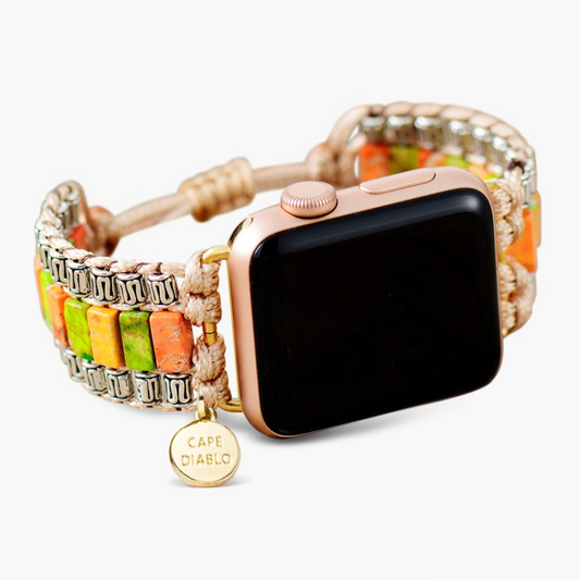 Goddelijke Jasper Apple Watch-armband